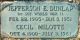 Dunlap, Jefferson E (I6361)