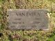 Van Evera, William; headstone